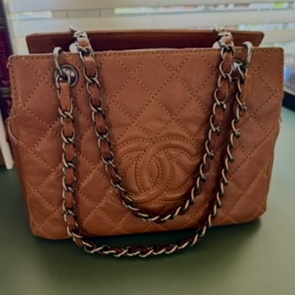 Rare caramel PTT petite timeless tote Chanel